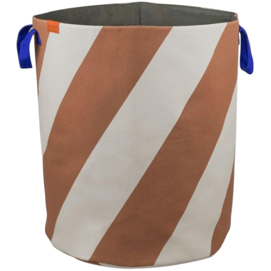 Mette Ditmer Diagonal Wäschekorb H50cm, Brick/Sand