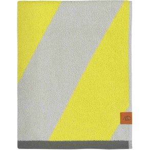 Mette Ditmer Diagonal Hndklde 70x133 cm, Gul
