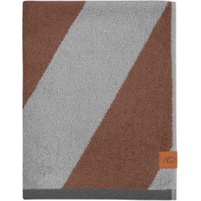 Mette Ditmer Diagonal Hndklde 70x133 cm, Brick