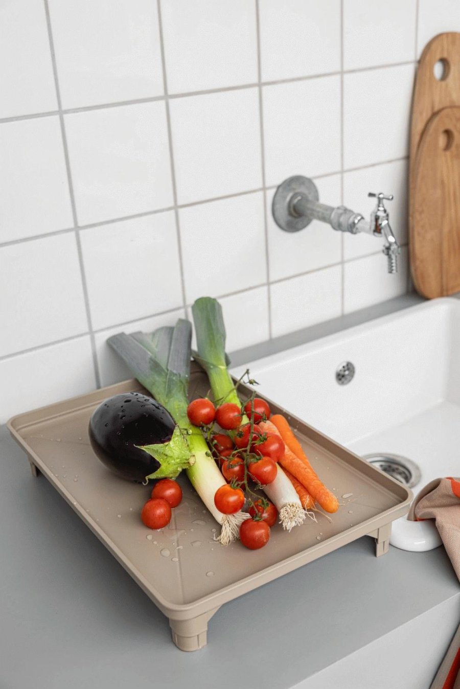 Mette Ditmer Drt-it Opvaskestativ 42x32 cm, Sand