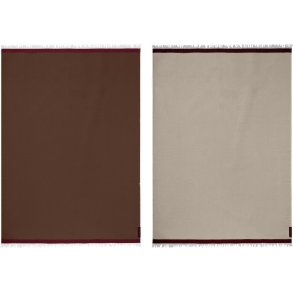 Mette Ditmer Duet Teppich 130x175 cm, Braun