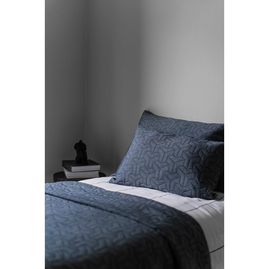 Mette Ditmer Mono Senget�ppe 250x250 cm, Midnight Blue