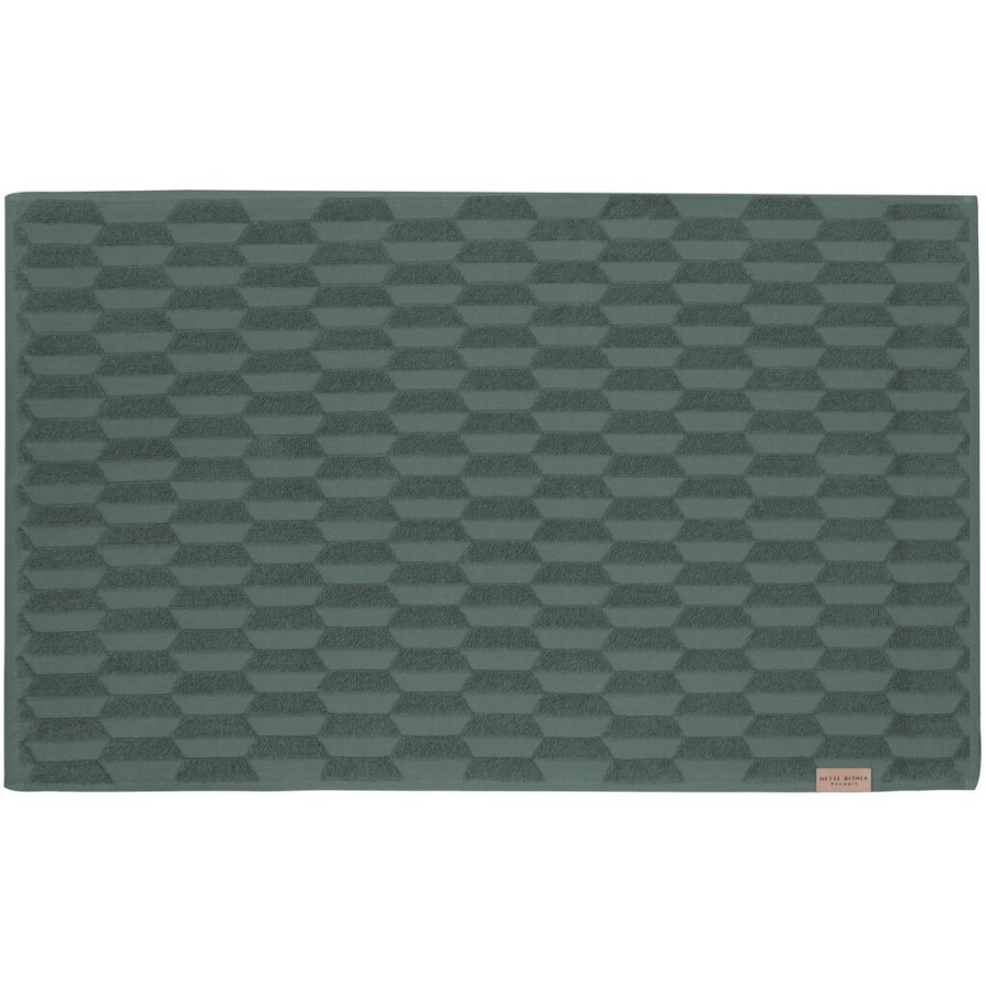 Mette Ditmer Geo Badvorleger 50X80 cm, Pine Green