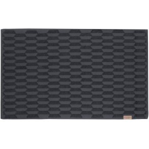 Mette Ditmer Geo Bademåtte 50X80 cm, Anthracite