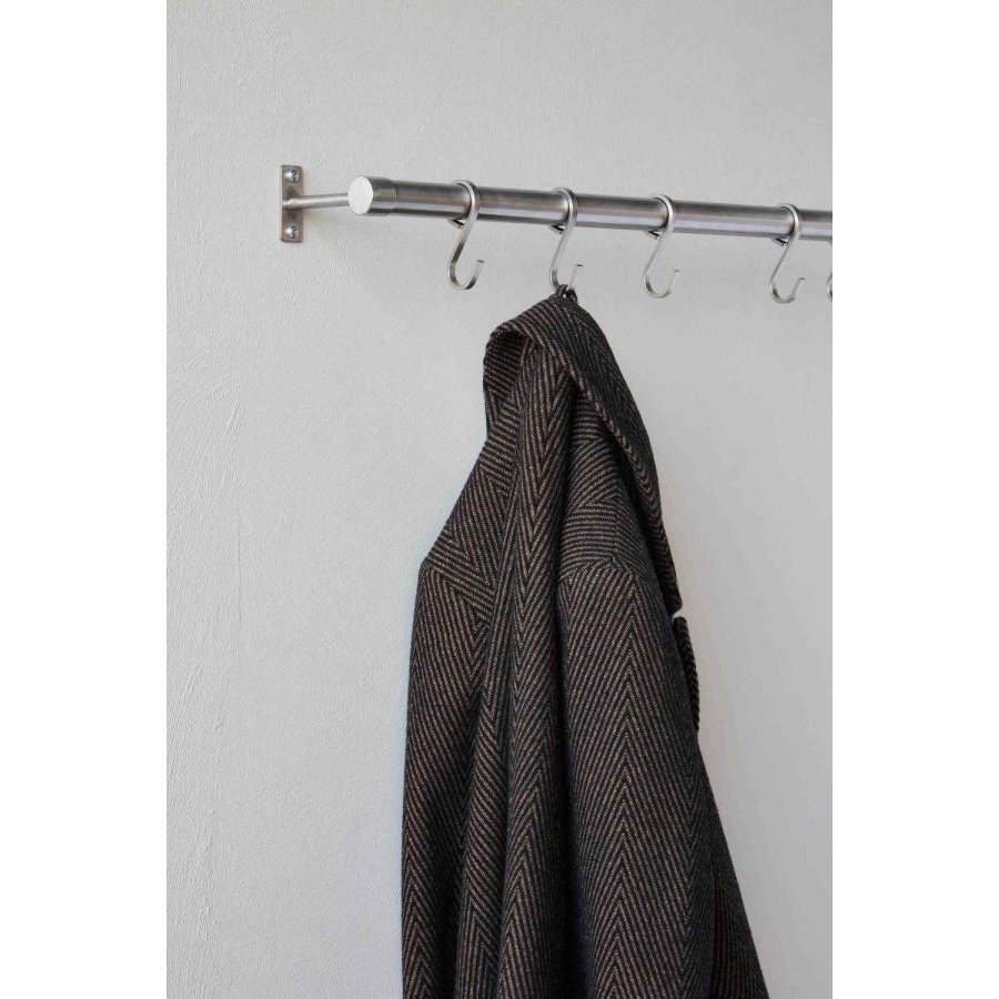 Mette Ditmer Hang-it Kleiderstange 70 cm, Geb&uuml;rsteter Stahl