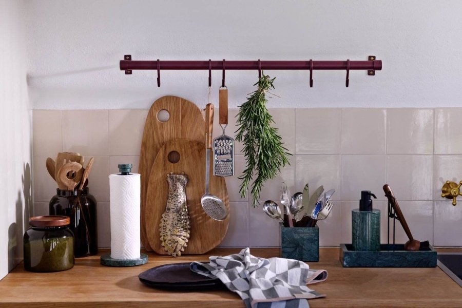 Mette Ditmer Hang-it Kleiderstange 70 cm, Wine
