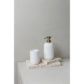 Mette Ditmer Lotus Tandbørstekrus, White