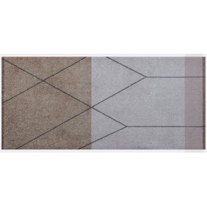 Mette Ditmer Linea All-round Gulvmtte 70x150 cm, Sand