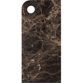 Mette Ditmer Marble Tablett 38 cm, Braun