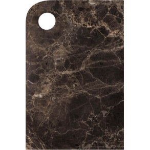 Mette Ditmer Marble Platte 30 cm, Braun