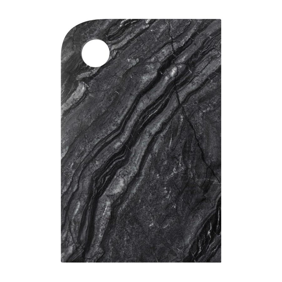 Mette Ditmer Marble Platte 30 cm, Schwarz/Grau