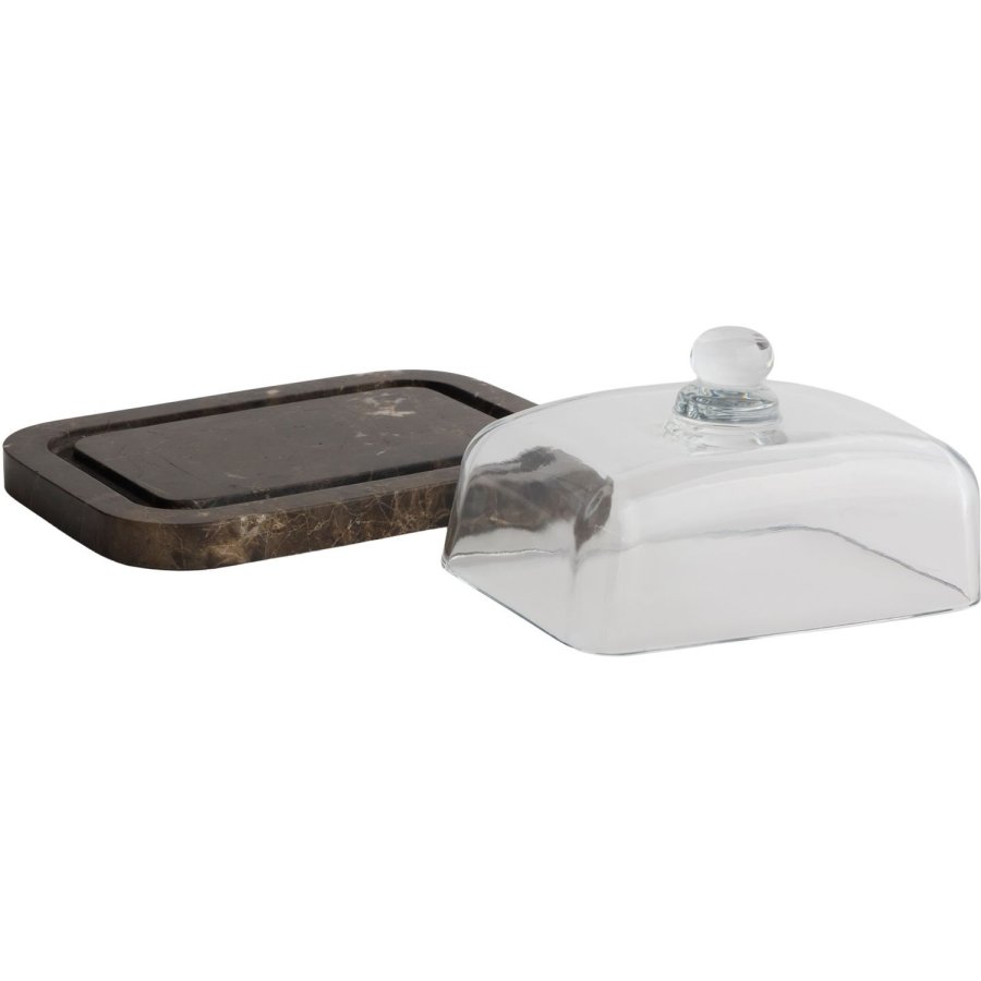 Mette Ditmer Marble Sm�rboks 19,5 cm, Brun