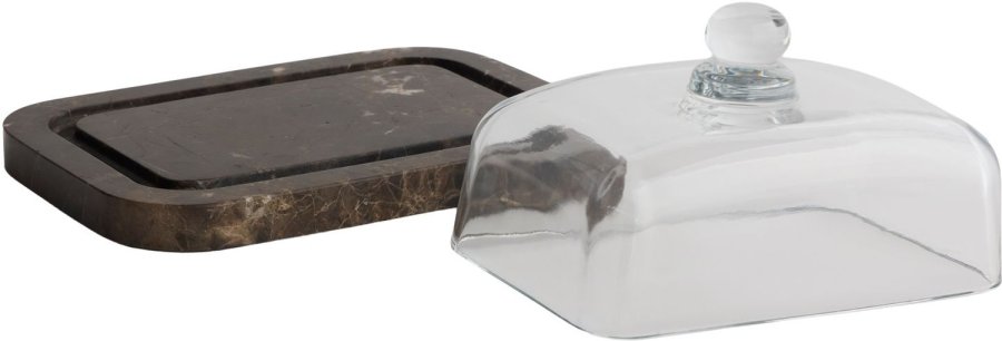 Mette Ditmer Marble Sm�rboks 19,5 cm, Brun