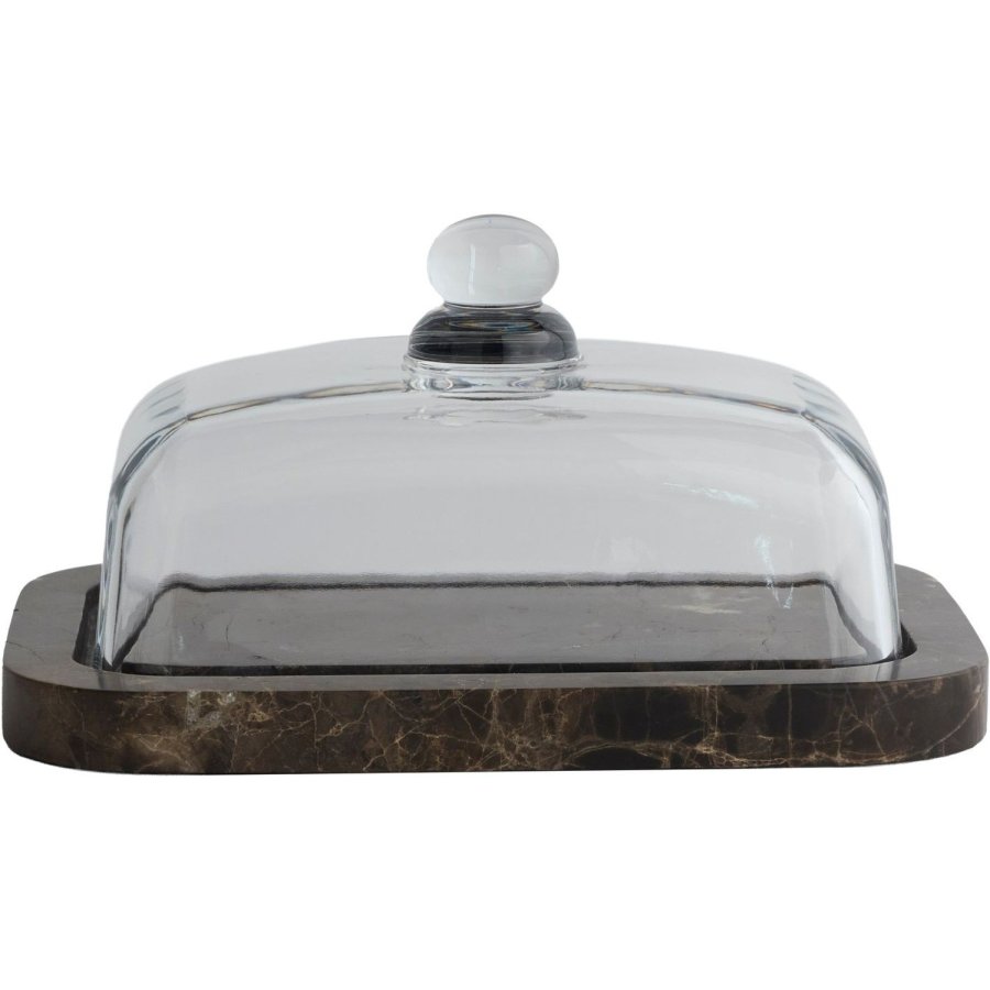 Mette Ditmer Marble Sm�rboks 19,5 cm, Brun