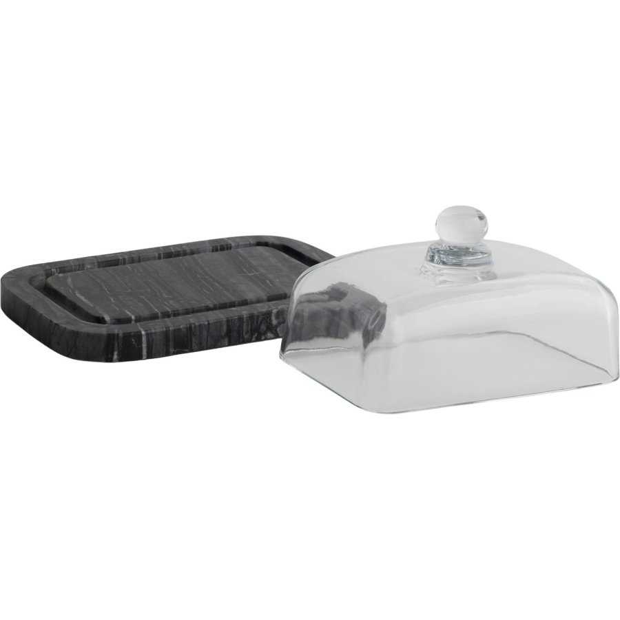 Mette Ditmer Marble Sm�rboks 19,5 cm, Sort/Gr�