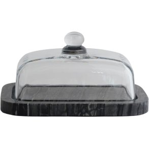 Mette Ditmer Marble Sm�rboks 19,5 cm, Sort/Gr�