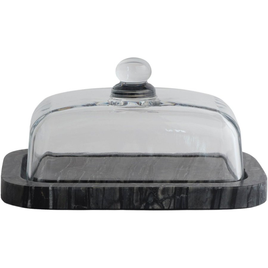 Mette Ditmer Marble Sm�rboks 19,5 cm, Sort/Gr�