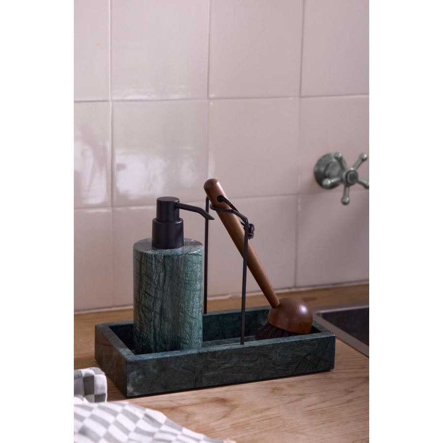 Mette Ditmer Marble Sp&uuml;lbeckenhalter H17,5 cm, Dark Forest