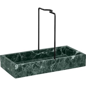 Mette Ditmer Marble Sp&uuml;lbeckenhalter H17,5 cm, Dark Forest