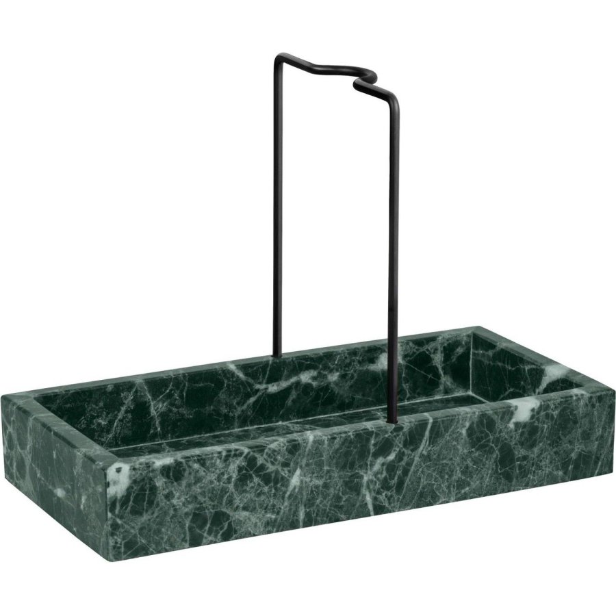 Mette Ditmer Marble Sp&uuml;lbeckenhalter H17,5 cm, Dark Forest