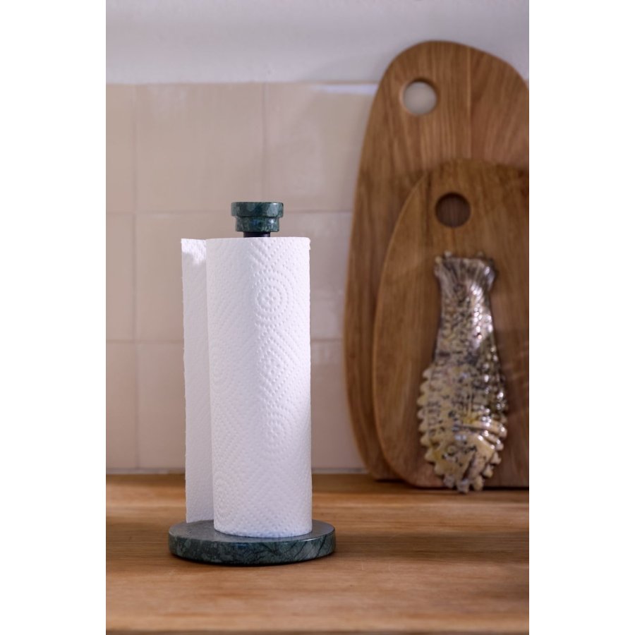 Mette Ditmer Marble K�kkenrulleholder H26 cm, Dark Forest