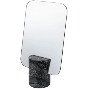 Mette Ditmer Marble Spejl 30x18 cm, Sort/Gr�