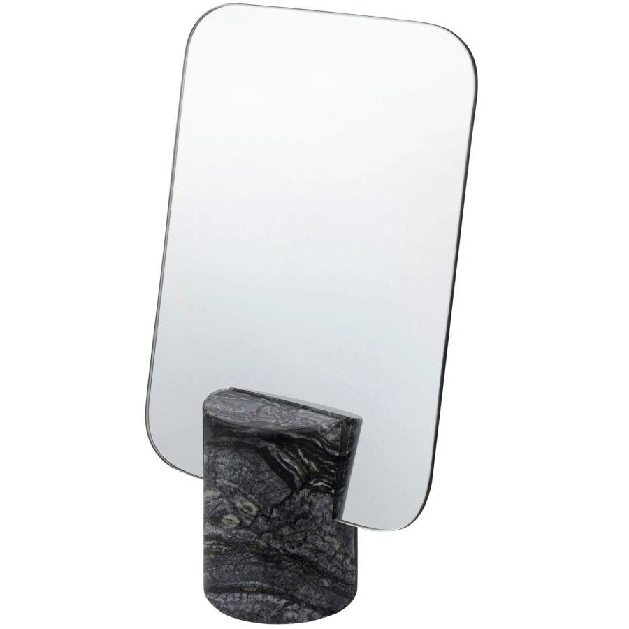 Mette Ditmer Marble Spejl 30x18 cm, Sort/Gr�