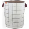 Mette Ditmer Mesh Wäschekorb H50cm, Brun/Off-White