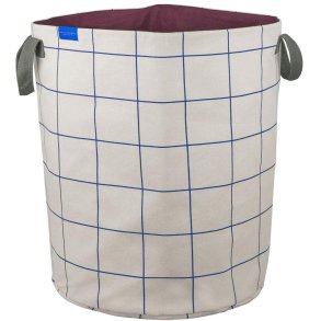 Mette Ditmer Mesh Vasketjskurv H50 cm, Cobalt/Sand