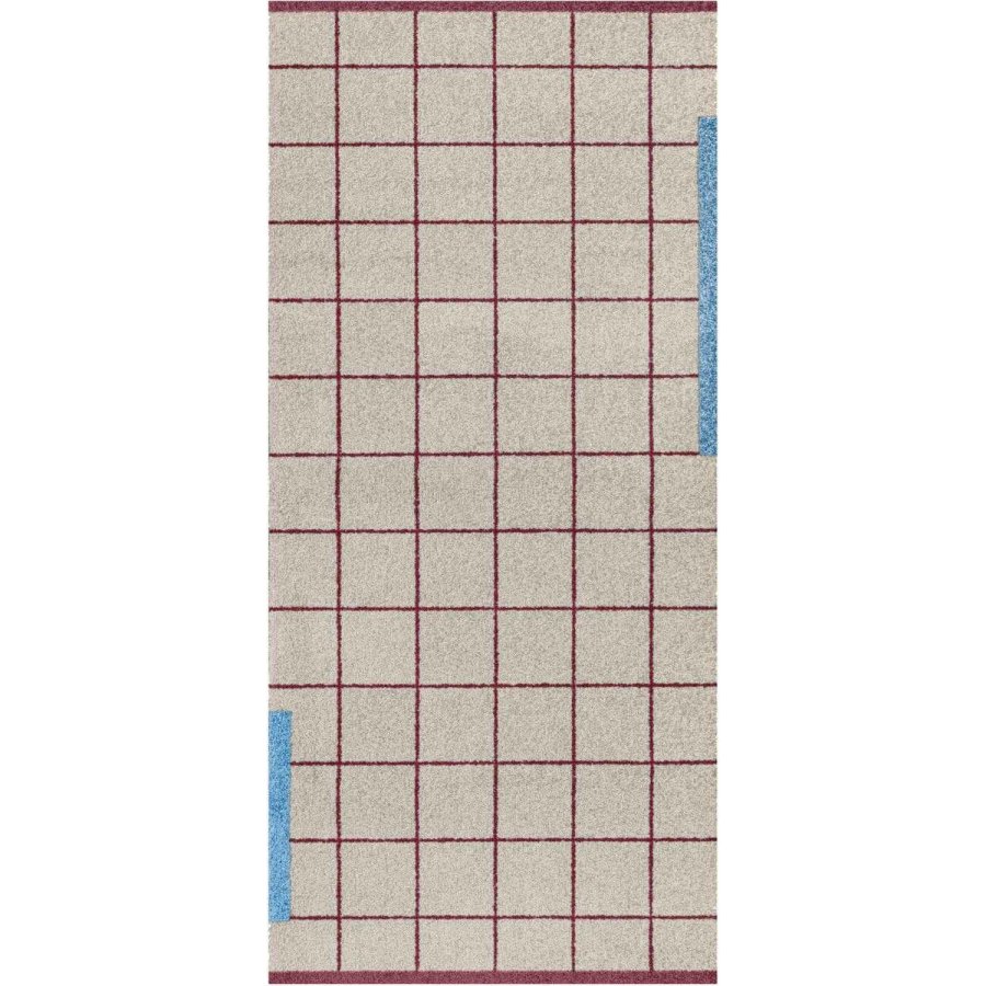 Mette Ditmer Network Bodenmatte 70x150 cm, Wine