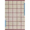 Mette Ditmer Network Gulvm�tte 55x80 cm, Wine