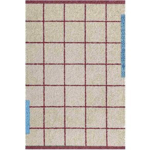 Mette Ditmer Network Bodenmatte 55x80 cm, Wine