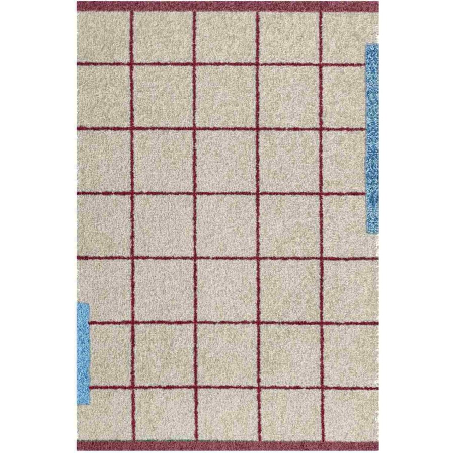 Mette Ditmer Network Bodenmatte 55x80 cm, Wine