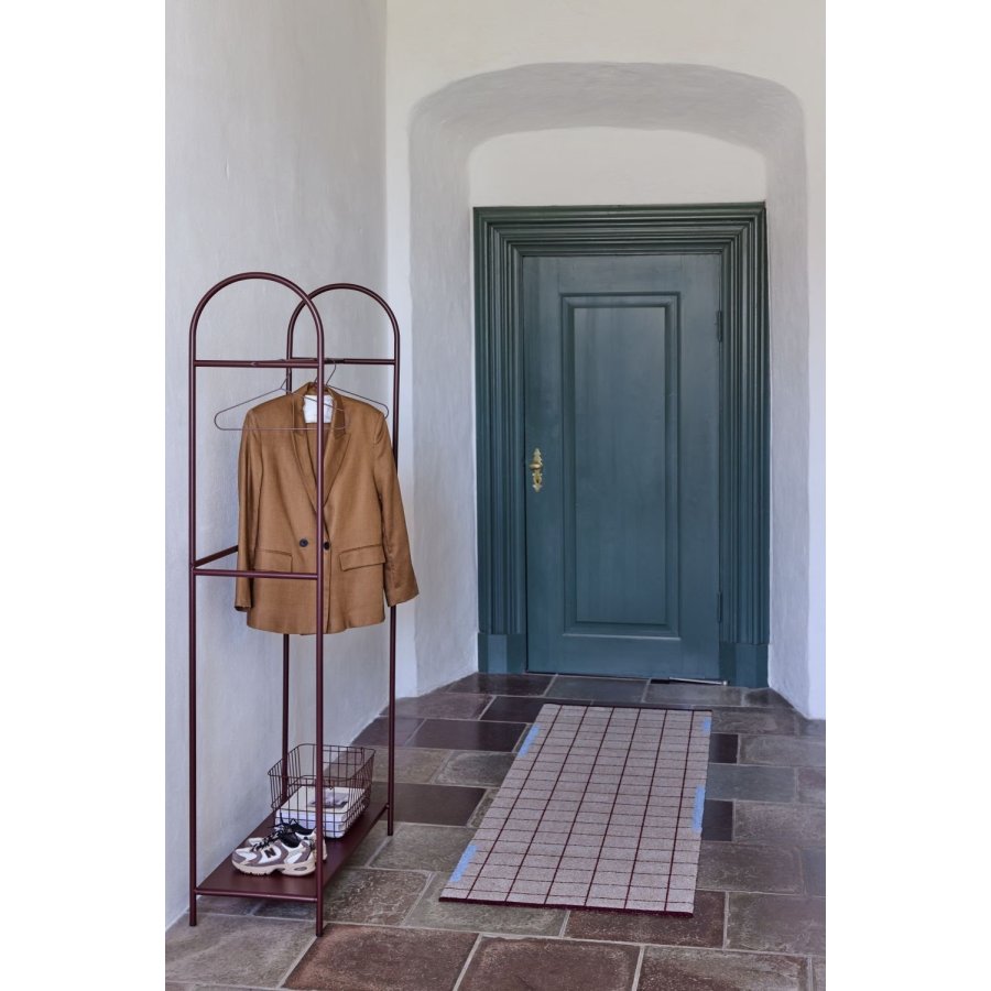 Mette Ditmer Network Bodenmatte 77x240 cm, Wine