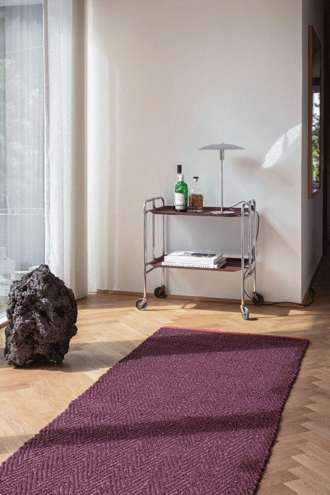 Mette Ditmer Notes Läufer 80×245cm, Weinrot