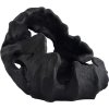Mette Ditmer Reef Lysestage H13 cm, Sort