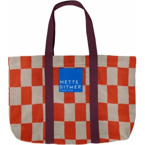 Mette Ditmer Retro Taske 64x45 cm, Dark Orange
