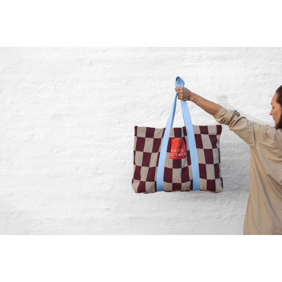 Mette Ditmer Retro Taske 64x45 cm, Wine