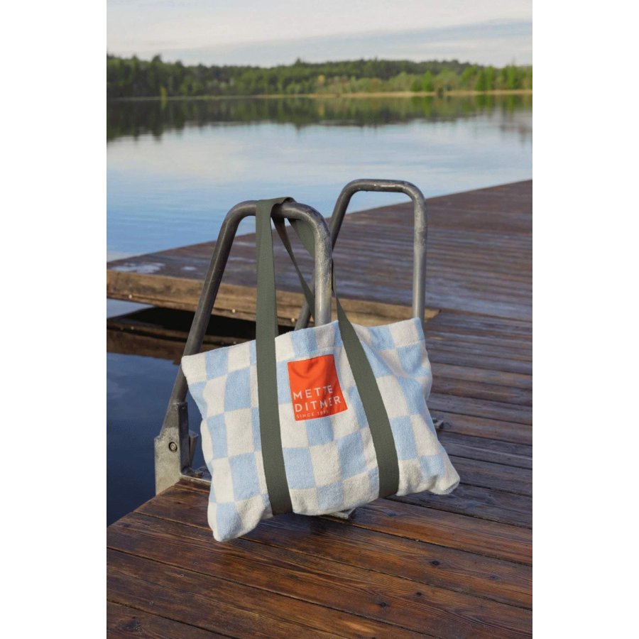 Mette Ditmer Retro Taske 64x45 cm, Light Blue