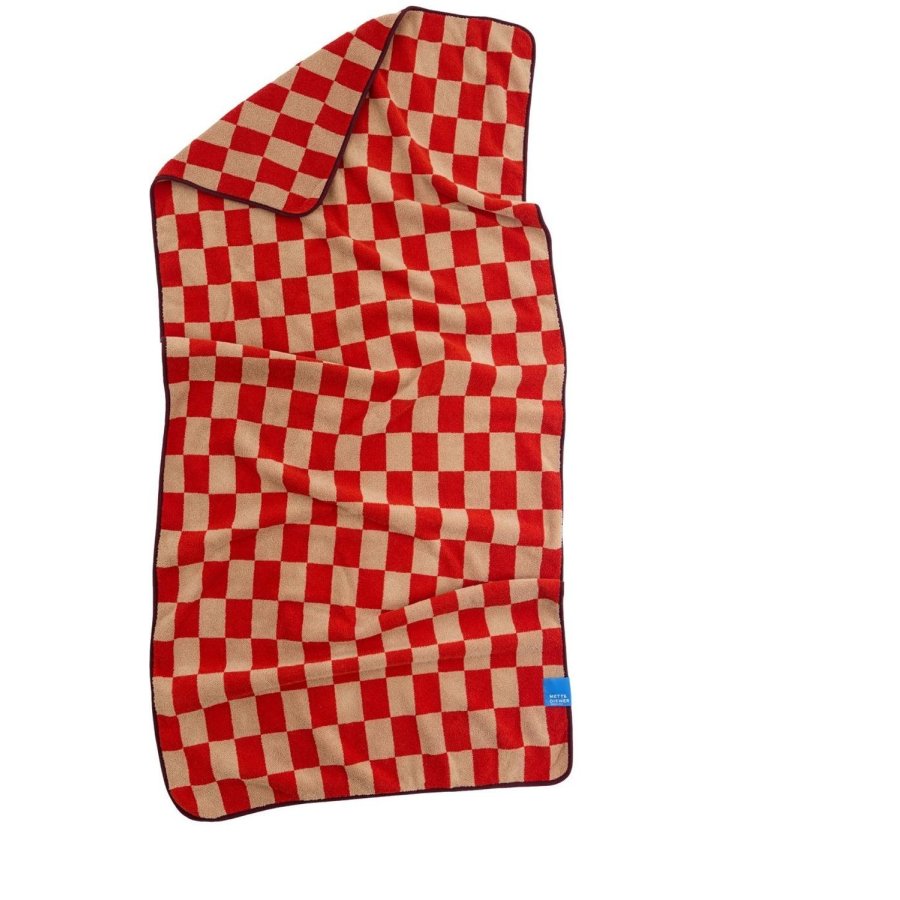 Mette Ditmer Retro H�ndkl�de 75x160 cm, Dark Orange
