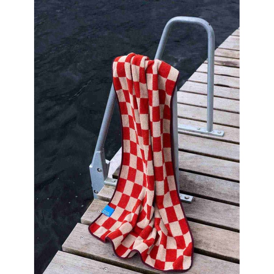 Mette Ditmer Retro H�ndkl�de 75x160 cm, Dark Orange