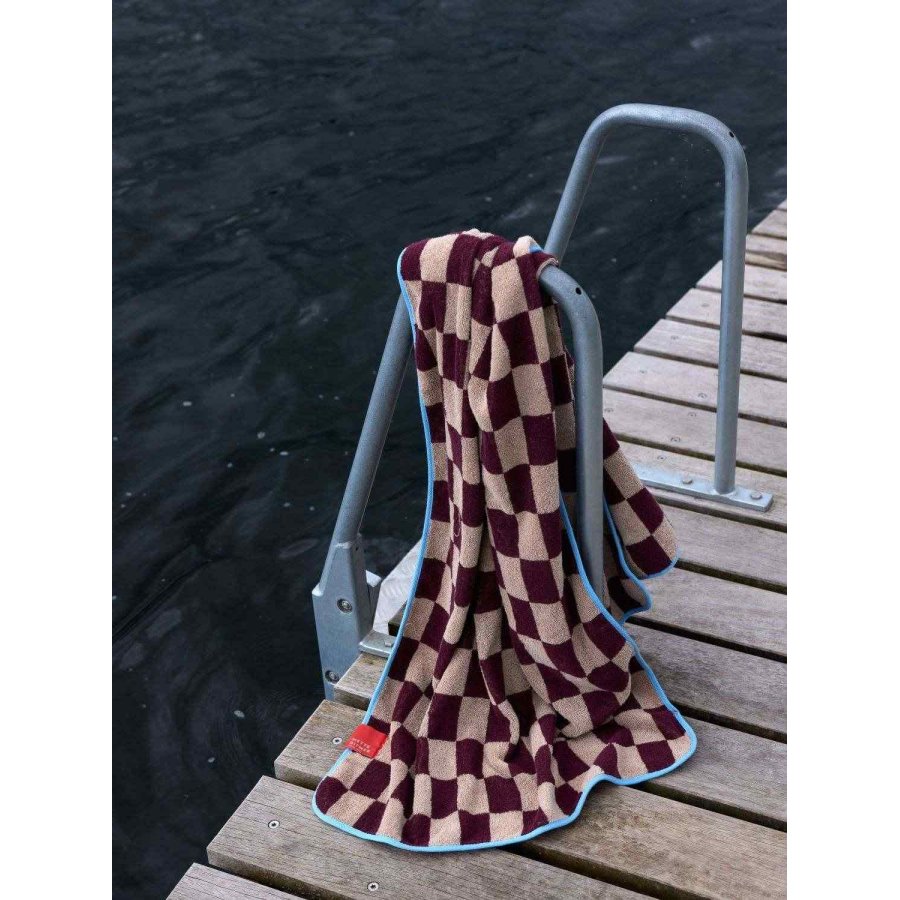 Mette Ditmer Retro H�ndkl�de 75x160 cm, Wine