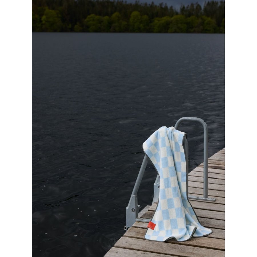 Mette Ditmer Retro H�ndkl�de 75x160 cm, Light Blue