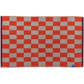 Mette Ditmer Retro Badem�tte 50x80 cm, Dark Orange