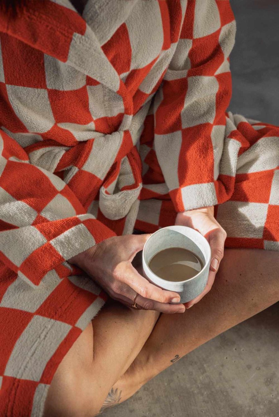 Mette Ditmer Retro Badek�be S/M, Dark Orange