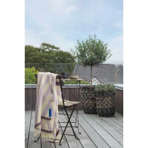 Mette Ditmer Retro Plaid 125x170 cm, Lilla
