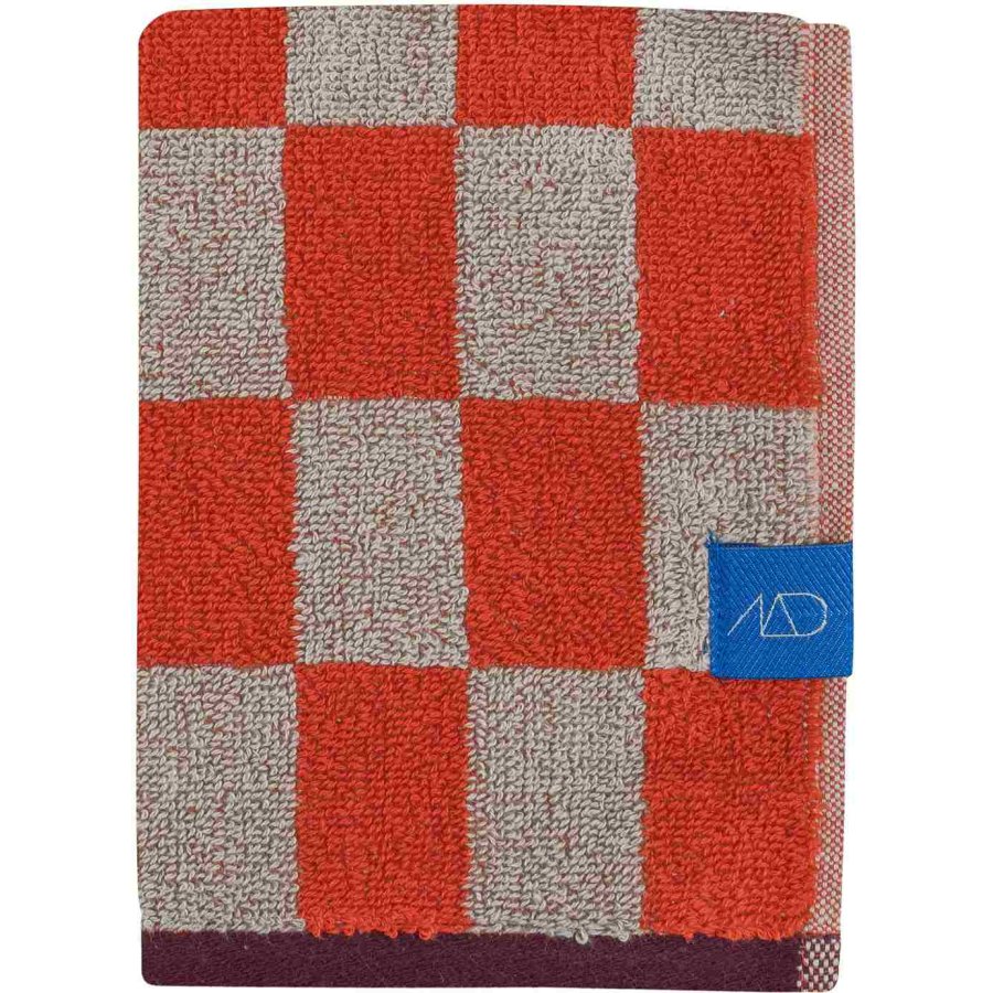 Mette Ditmer Retro H�ndkl�de 2 stk. 40x55 cm, Dark Orange