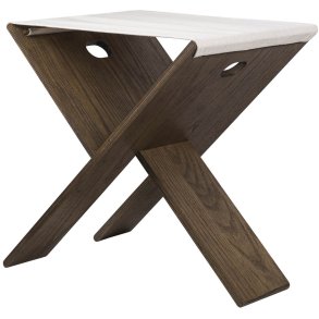 Mette Ditmer Roots Der Hocker H48 cm, Dunkel gelte Eiche