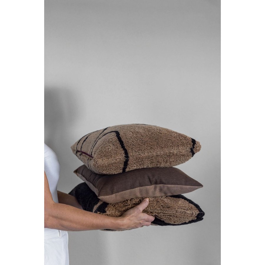 Mette Ditmer Scala Pudebetr�k 40x60 cm, Chocolate