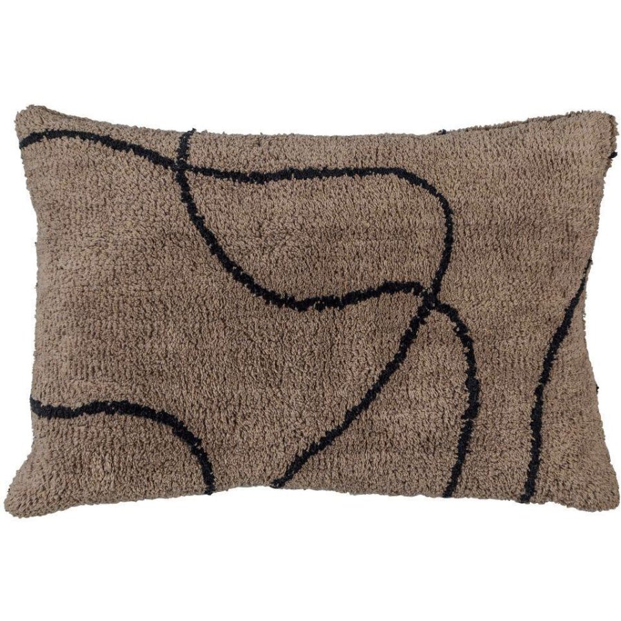 Mette Ditmer Shadow Kissenbezug 40×60cm, Braun